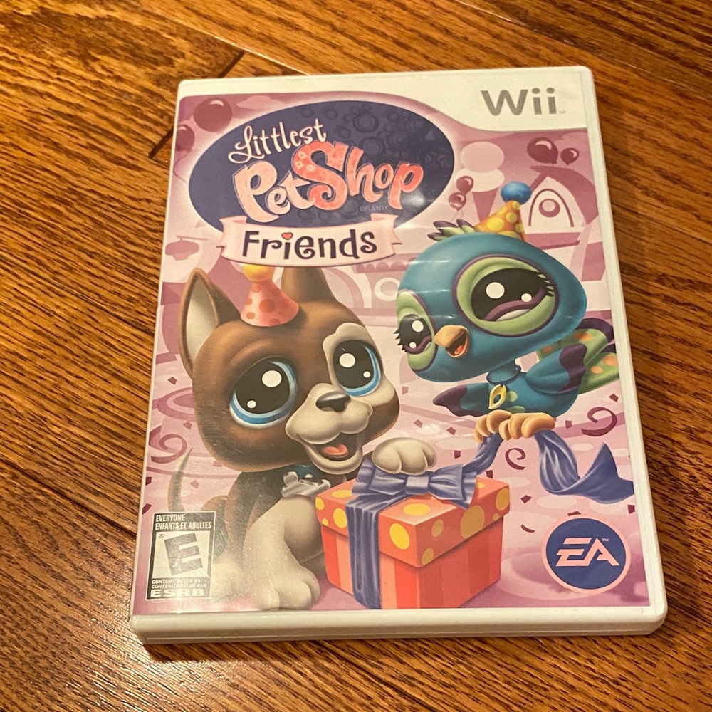 3/$20 Littlest Pet Shop Friends Nintendo Wii Video Game